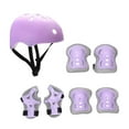 thumbnail image 2 of Juego de cascos para bicicletas para niños equipo de skateboard para deportes al aire libre, escalada de roca Púrpura, 2 of 8