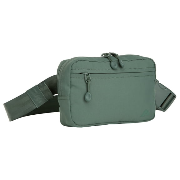 Ozark Trail Denver Waistpack, Sage Fanny pack, Polyester, Zipper, Adult, on Waist