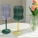 thumbnail image 3 of Copas de Vino - Copas de Vino Grandes, Sopladas a Mano - Copas de Vino de Tallo Largo, Cristal Premium - Cata de Vinos, Boda, Aniversario, Navidad - Transparente, 3 of 5