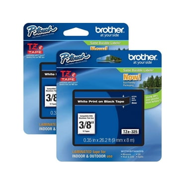 Brother P-touch TZe Laminated Tape Cartridges