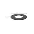 thumbnail image 2 of 2 Pcs Joint de Toilette Rv Joint pour Toilettes Chasse d'Eau Réparation Vanne de Toilette Remplacement Joints Chasse d'Eau Remplacement Pièces de Réservoir de Toilette Joint de Bride de Placard Noir, 2 of 9