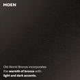 thumbnail image 5 of Moen Bathroom Safety 16-Inch Designer Bathroom Grab Bar with Curled Grip, Old World Bronze, 5 of 6