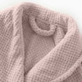 thumbnail image 6 of NOLDARES Boys Girls Towel Robe Soft Terry Cloth Kimono Bathrobes Sleepwear for Kids,Pink,13-14 Y, 6 of 7