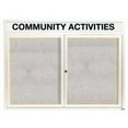 thumbnail image 5 of Aarco Products DCC3648RHI 48 in. W x 36 in. H Illuminated Enclosed Bulletin Board, 5 of 25