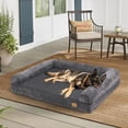 thumbnail image 3 of Dog Bed Extra Large Orthopedic Pet Mattress Couch Sleeping Bed Cushion with Removable Washable Cover Soft Sponge Foam ShopWise Round, 3 of 6