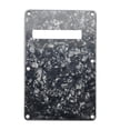thumbnail image 3 of Esquirla Pickguard Tremolo Cavity Cover Backplate Accessory Durable Guitar Back Plate Black, 3 of 8
