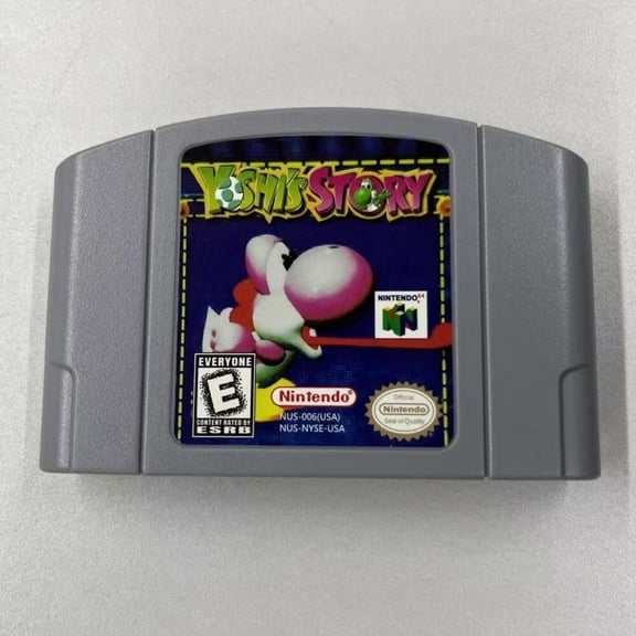 N64 Game - Yoshi's Story N64 Games Cartridge US Version