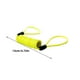 thumbnail image 2 of sweethay Manillar de bicicleta estable resistente al desgaste, Cable portátil multiusos, curvado sólido, de Metal de resorte Accesorios para motos Verde 1, 2 of 6