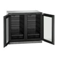 thumbnail image 7 of U-3036RRGLS-00B 36" Modular 3000 Series Compact Refrigerator with 6.9 cu. ft. Capacity 246 Can Capacity Convection Cooling System U-Select Control and Triple Thermopane Glass Door in Stainless Steel, 7 of 7