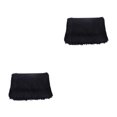 thumbnail image 4 of Minnieouse Adorno de borla vibrante y resistente para ropa de bricolaje y proyectos de decoración del hogar Artesanía Ropa de bricolaje Borla negro 2Conjunto, 4 of 6