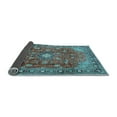 thumbnail image 2 of Ahgly Company Indoor Rectangle Persian Light Blue Traditional Area Rugs, 5' x 7', 2 of 4