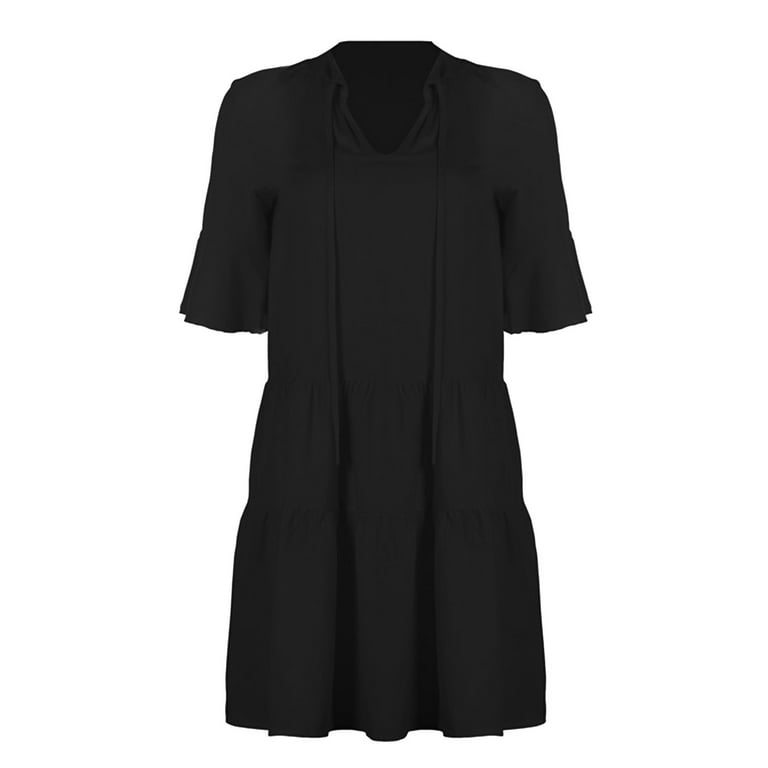 black flared arm dress Floral Embellished Black Flared Sleeve Maxi Gown main image 0