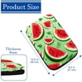 thumbnail image 4 of Watermelon Soft Comfortable Furry Printed Car Armrest Cover Accessory - 12.5x8.2 Inch, 4 of 6