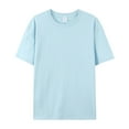 thumbnail image 1 of T-shirt à Manches Courtes en Coton Personnalisé, Col Rond, Imprimé Logo-ZJKDGJKJ, 1 of 3