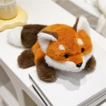 Plush Fox Stuffed Animal Toy, 30Cm Height, Pp Cotton Filling For Soft Comfort, Cute Cartoon Design, Ideal Children's Gift And Home Decoration, Perfect Companion To