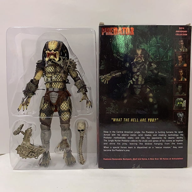 NECA Jungle Hunter Demon Water City Warrior, jabalí perdido rastreador de serpientes guardián acción clásica depredador juguete muñeca regalo