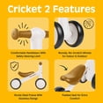 thumbnail image 2 of Bicicleta Balance Retrospec Cricket Baby Walker de 12 a 24 meses, 2 of 7
