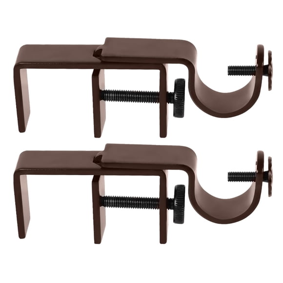 Soporte de barra de cortina Window Hardware para persianas de montaje exterior