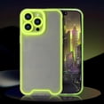 thumbnail image 4 of Compatible with iPhone 15 Pro Case Clear Luminous Case Glow in The Dark Noctilucent Luminous Space Nebula Slim Fit Cover Protective Anti Scratch Cases Thin Translucent Protective Case Yellow, 4 of 12