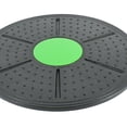 thumbnail image 3 of QualitChoice Balance Board Non-Slip Fitness Stability Disc Gym Yellow Home Load-bearing Green 36cm, 3 of 6