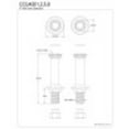 thumbnail image 2 of Kingston Brass CCU4205 6" Wall Union Extension Adapter, Oil Rubbed Bronze, 2 of 2