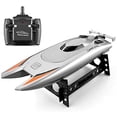 thumbnail image 2 of 2.4G Upgraded Version Remote Control Boat/High Speed Boat/Yacht/Child Racing Boat/Water Toy / 7.4V Large Capacity Battery-Silver Grey  Best Gift for Girls and Boys, 2 of 8