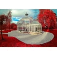 thumbnail image 2 of Gee, Tonee 18x13 Black Ornate Wood Framed with Double Matting Museum Art Print Titled - Gradignan-Glasshouse II, 2 of 4