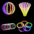 thumbnail image 3 of Bâtons Lumineux 100 Pk - 8” Phosphorescents pour Fête, 3 of 8