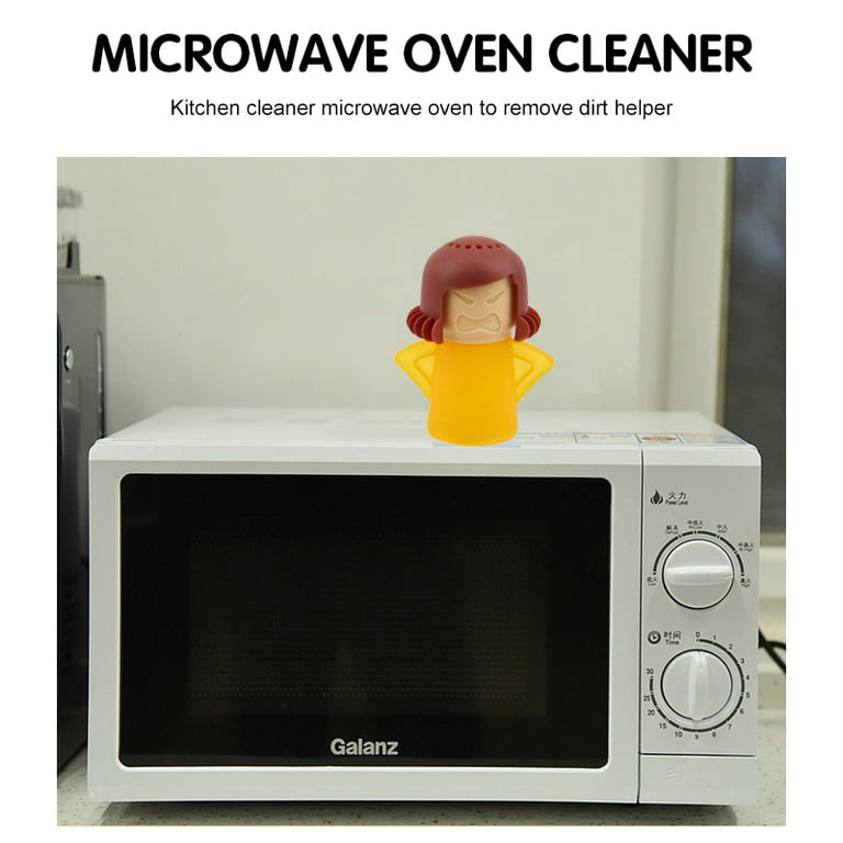 Buy Juzr Microwave Cleaner, 2 PCS Angry Mama Microwave Cleaner Microwave  Oven Steam Cleaner Easily Clean in Minutes Cleans Add Vinegar and Water for  Home or Office with English Manual