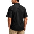 thumbnail image 5 of Cargo Short Sleeve Shirts for Men Breathable Quick Dry Cooling Lapel Collar Button Up UPF 50 Sun Protection Multi Pocket Outdoor Work Tactical Tops, 5 of 8