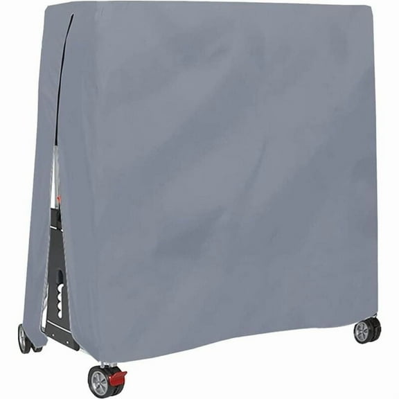 Waterproof Windproof UV-Resistant Oxford Fabric Ping Pong Table Cover with Zipper and Adjustable Cord