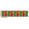 thumbnail image 3 of Ambesonne Abstract Fabric by the Yard Upholstery, Wavy Vertical Lines Retro, 1 Yard, Multicolor, 3 of 5