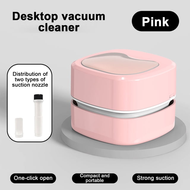 Xihbxyly Artículos para mujeres por menos de 10 dólares. Aspirado mini, aspirador mano giratorio 360 grados, dormitorio escolar y oficina