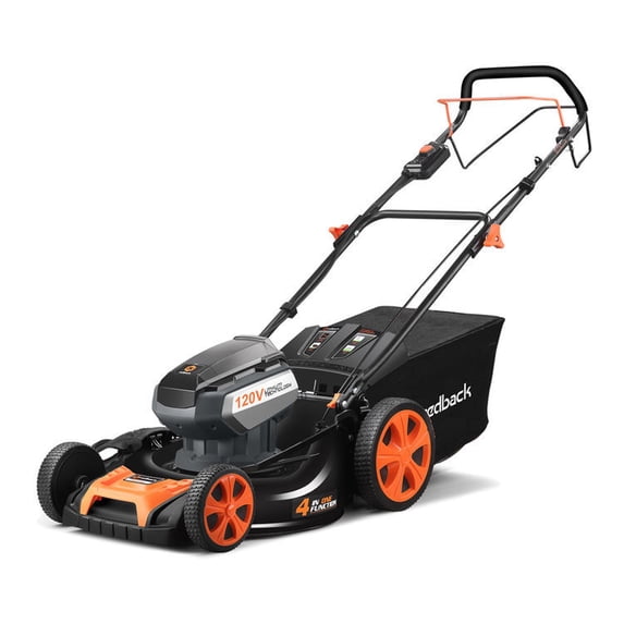 Redback Pro Series 120V 21 Cordless Lawn Mower Kit w/ 2AH Battery & 3.5A