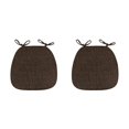 thumbnail image 3 of Guardoinrt Chair Cushion Pads Made With Polyester And Flax For Easy Cleaning And Durability Easy To Clean Chair Cushions Chair Pads coffee color 2Set, 3 of 6