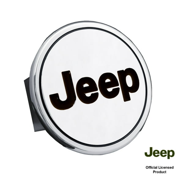 Au-Tomotive Gold for Jeep Word Class III Trailer Hitch Plug-Mirrored