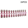 thumbnail image 3 of Seitruly Uñas Postizas de Ataúd Rosa Degradado 24 Piezas, 3 of 6