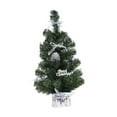 thumbnail image 4 of de Navidad de mesa de 16 pulgadas, adorno de Navidad, manualidades, de Navidad Artificial decorativo para bares, oficina, decoración para Bola de plata Macarena Estatua de escritorio, 4 of 8