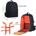 thumbnail image 2 of Mochila PULUZ para exteriores, bolsa impermeable portátil, mochila de doble hombro a prueba de arañazos, 2 of 8