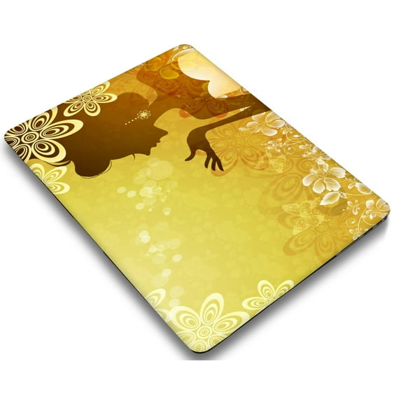 KSK KAISHEK Hard Case Shell Cover for Early 2015/2014/2013/Late 2012 Release Old MacBook Pro 13" with No Touch No CD-ROM Model: A1425/A1502 Portrait A 74