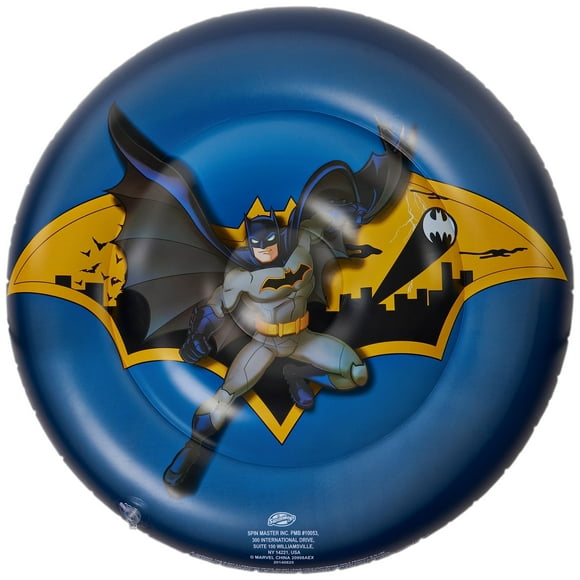 Bote reversible Pool Float SwimWays DC Batman para niños mayores de 5 años