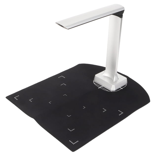 Scanner de Caméra de Livre d'USB, Correction Automatique de Scanner de Document de Langue Multiple A4 Attrapent la Taille 12MP Portable pour la Salle de Classe à Domicile