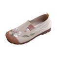 thumbnail image 2 of Willtoo Womens Orthopedic Shoes Flower Embroidered Arch Support Tennis Shoes Breathable Non Slip Slip on Work Shoes Knitted Mesh Stretch Soft 2026 Foam Shoes, 2 of 7