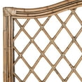 thumbnail image 4 of SAFAVIEH Gabrielle Coastal Geometric Wicker Headboard, Queen, Brown/Multi, 4 of 5