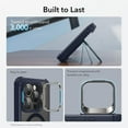 thumbnail image 3 of ESR iPhone 15 Pro Case with Stand MagSafe, Military-Grade Drop Proof with 9H+ Tempered Glass Screen Protector, Dark Blue, 3 of 8