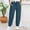 Blue, variant on HAPIMO Baggy Joggers for Women Drawstring Elastic Waist Pants Loungewear Pants Lightweight Hiking Workout Pants Casual Straight Pants Purple M