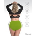 thumbnail image 6 of SlimMe Women's Control Top Shaping Panty by SlimMe - Womens - Female, Small, Dark Citron, 6 of 12