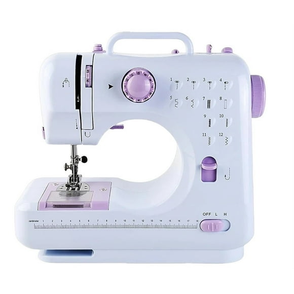 Portable Sewing Machine 12 Built-In Stitches Crafting Mending Machine With Foot Pedal Travel Sewing Machines For Beginners