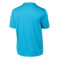 thumbnail image 6 of Mafoose Men's Active T Shirts Crew Neck High Visible Sun Protection Cool Dry Fit Athletic Workout Running T-Shirts Atomic Blue 3XL, 6 of 8