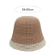 thumbnail image 2 of Sombrero de pescador plegable con circunferencia de 58-60 cm, sombrero de protección solar para mujer, sombrero de pescador sencillo a juego con colores, 2 of 6